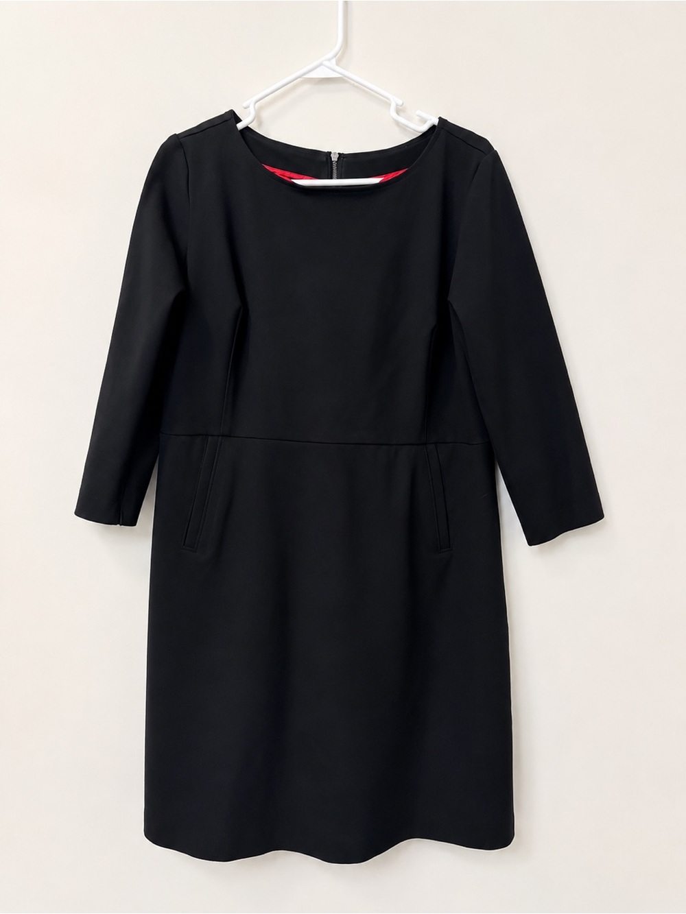 SPANX Black Long Sleeve Sheath Dress